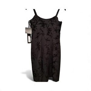 Robin Jordan Black Floral Dress